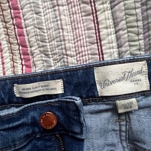 Jeans, Universal Thread, Mid-Rise Curvy Skinny, size 10 (30) Regular